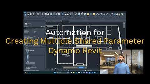 Revit Automation | Multiple Shared Parameter Creation | Import Excel Data | Parameter | Dynamo Revit