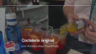 Coctelería de moda con las Kombuchas Flax&amp;Kale