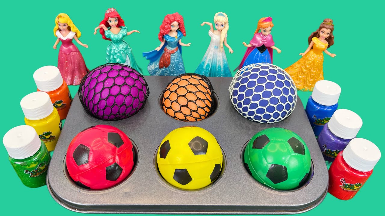 Satisfying Video I How to make Glossy Lolipops in to Heart Pool AND Rainbow Painted Cutting ASMR