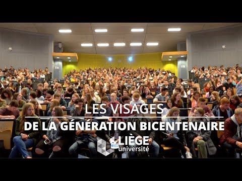 Les visages de la Génération Bicentenaire de l'Université de Liège