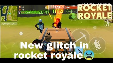 Rocket royale| new glitch with airdrops😫🤙