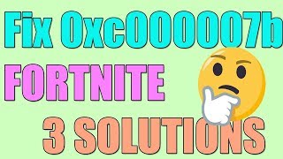 Video How To Fix 0xc00007b Error Windows Smotret Onlajn - fix fortnite error 0xc00007b in windows 10 8 7 i 3 solutions 2019