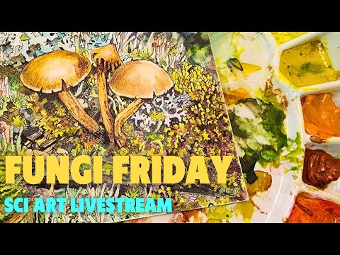 Fungi Friday Sci Art Live: