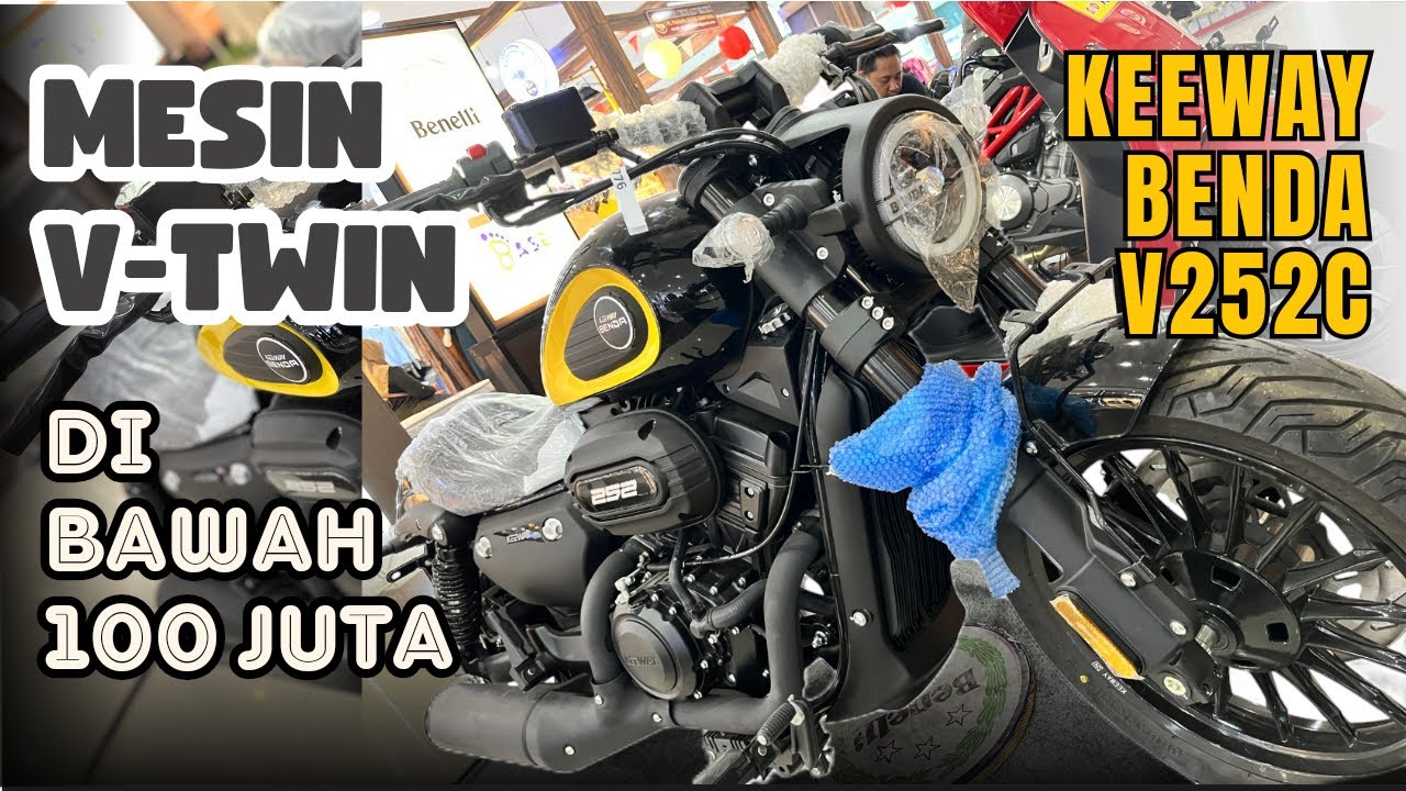 benda v252c | motor terbaru dari keeway - YouTube