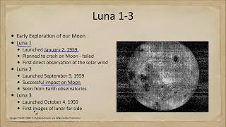 Exploration of the Solar System - Luna 1-3