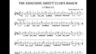 Roderick Campbell - 2/4 March in A, "The Kingussie Shinty Club's March" (perf. Jordan Alexander Key)