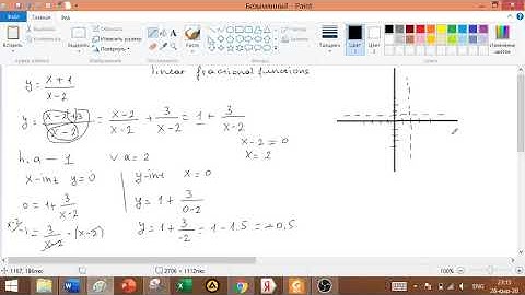 linear fractional function. in kazakh language