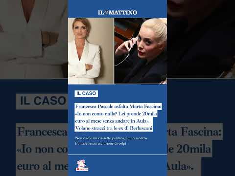 Video Francesca Pascale asfalta Marta Fascina: «Io non conto nulla? Lei prende 20mila euro al mese»