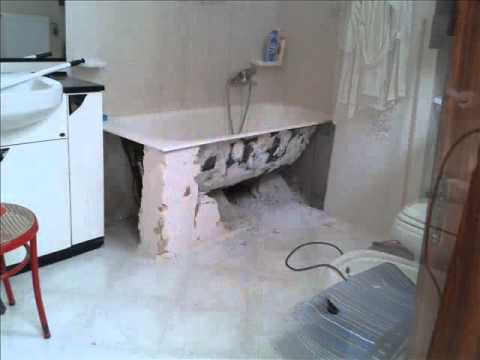 Sostituzione vasca da bagno in doccia fai da te youtube Trasformare doccia in vasca da bagno