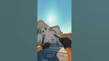 FASTEST CROSS SMOKE ON DUST 2 #shorts #cs2