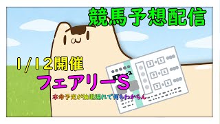 【#フェアリーステークス】明日の買い目を決める配信【#競馬 】