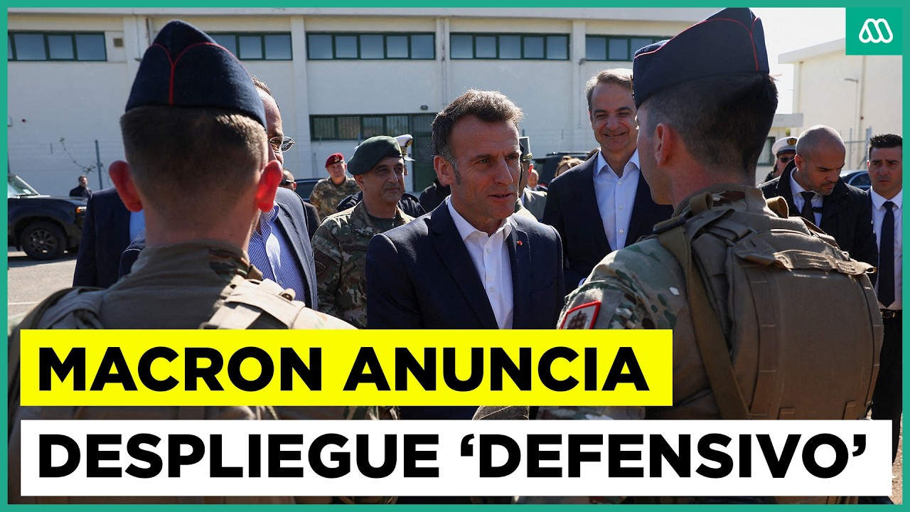 Macron dice preparar una misión 