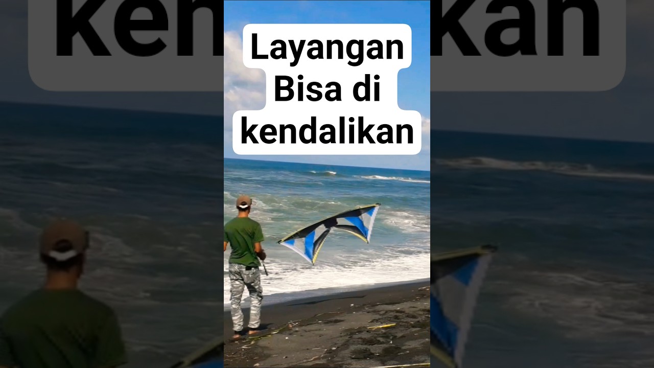 layangan quad line stunt kite revo bisa di kendalikan