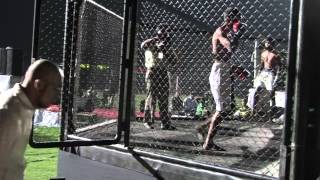 Pakido mma fighter M imran vs haris from lahore muay thai,