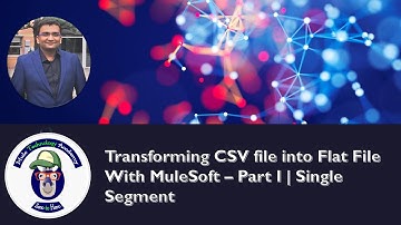 Transforming CSV file into Flat File With MuleSoft – Part I | Single Segment