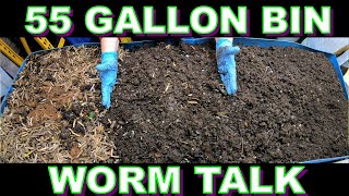 Worm Talk- 55 Gallon Worm Bin Wedge System is the BEST