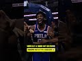 When Ben Simmons made KAT TAP OUT😮