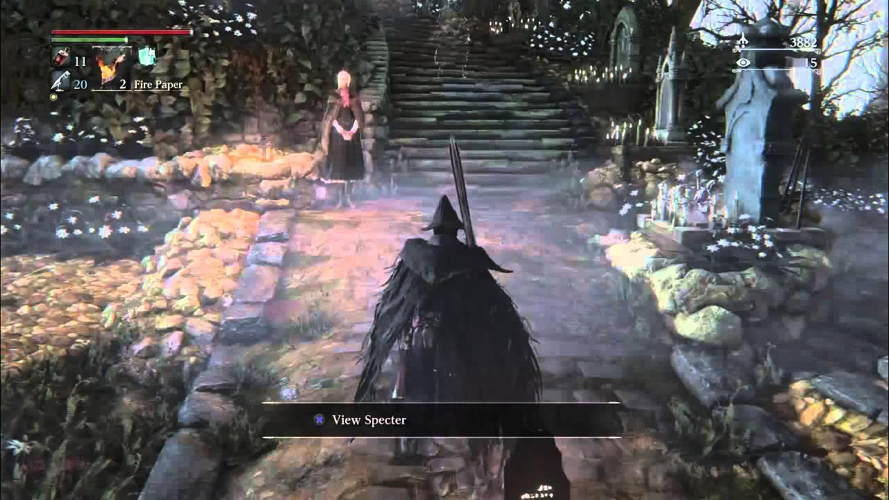 Bloodborne Black Messenger's Hat (How to put hats on your Messenger's