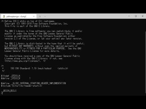 C言語で使用する関数とヘッダファイル