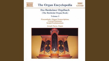 The Buxheim Organ Book: Der winter will hin wichen der was mir huwer also lang (32)