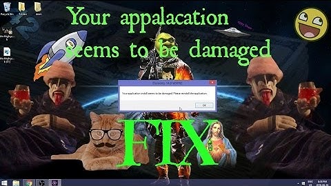 How To Fix "Your application seems to be damaged, please reinstall" Error Premier Elements 14/12