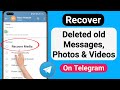 How to Recover Deleted Telegram Messages,Chats,Pictures & Video (New 2023)