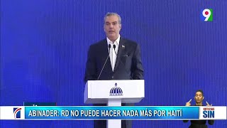 Abinader: RD no puede hacer nada más por Haití | Emisión Estelar SIN