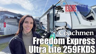 Coachmen RV-Freedom Express Ultra Lite-259FKDS - by Leisure Nation of Newcastle, OK