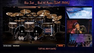 Bon Jovi _ Bed Of Roses (Virtual Drumming Cover by Yulius Rovell) screenshot 4