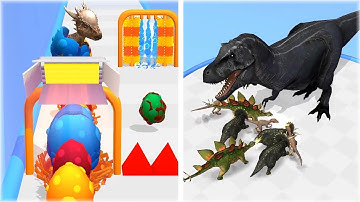 MAX LEVEL in Dino Evolution Game!