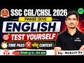 🔥 SSC CGL/CHSL 2026 English Class | Class - 07 | English Most Expected Questions | By Mukesh Sir