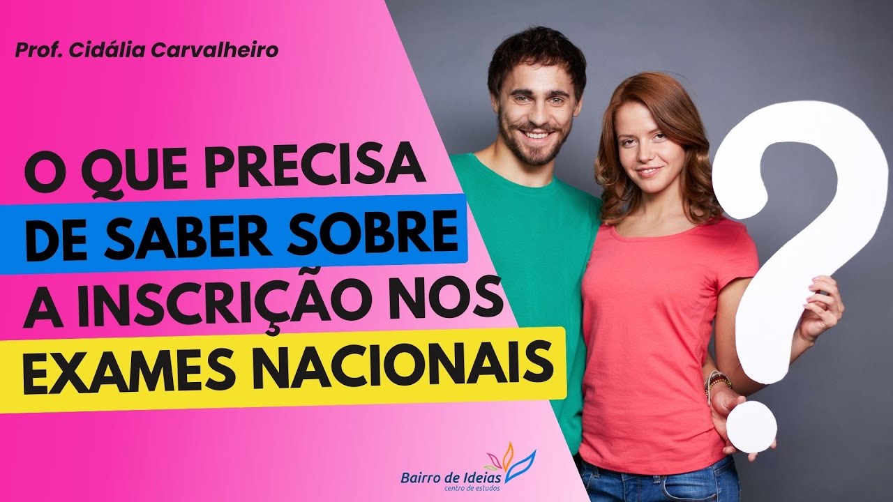 O que precisas de saber sobre as inscrições nos exames nacionais ...