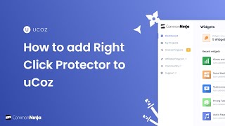 How to add a Right Click Protector to Ucoz