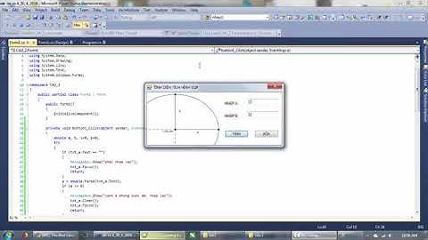 bài tập mẫu windows form đơn giản.