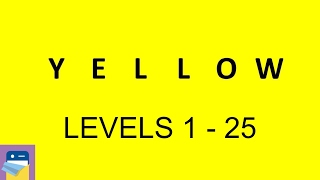 Yellow (game): Levels 1 - 25 Walkthrough & iOS Gameplay (by Bart Bonte) screenshot 5