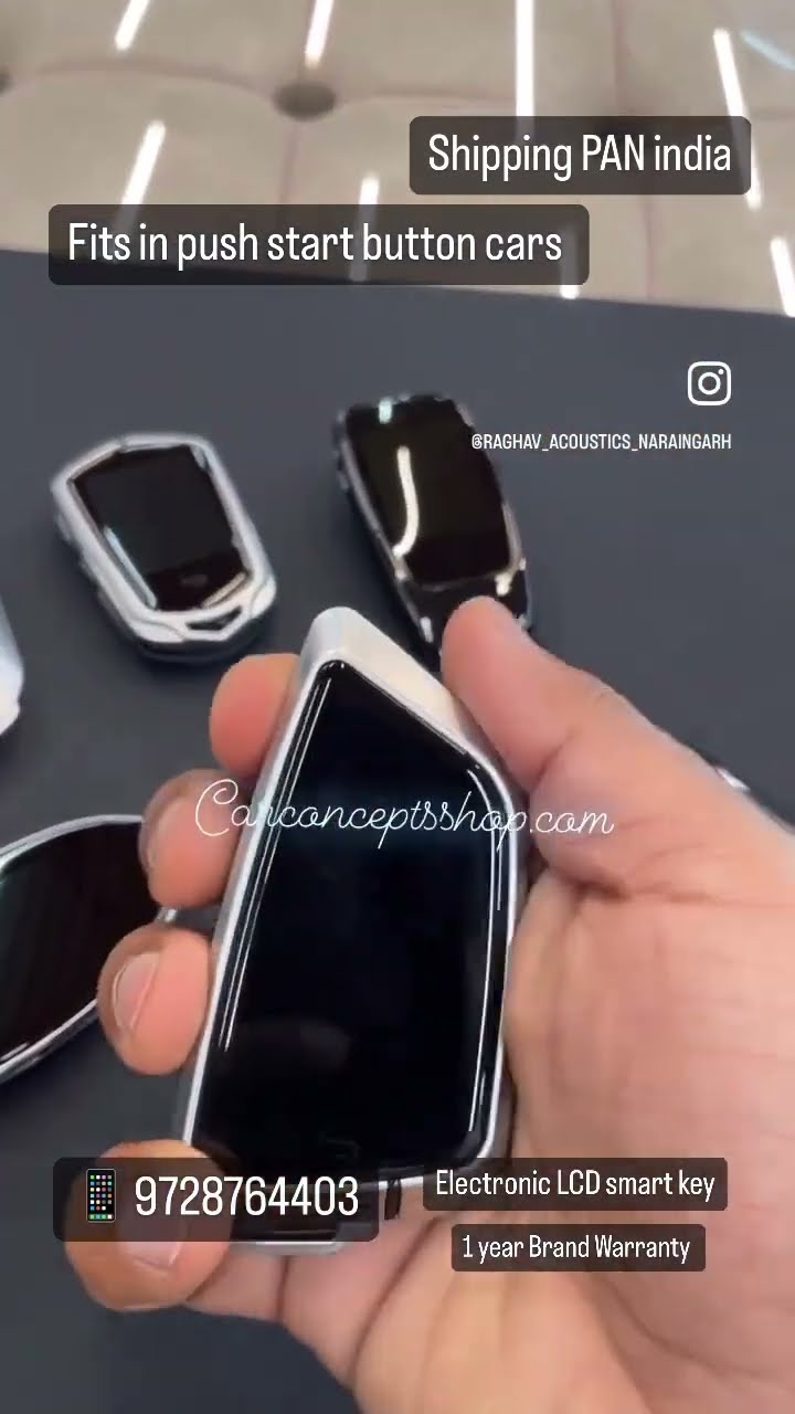 LCD Remote Key - ALPHA 858-FM