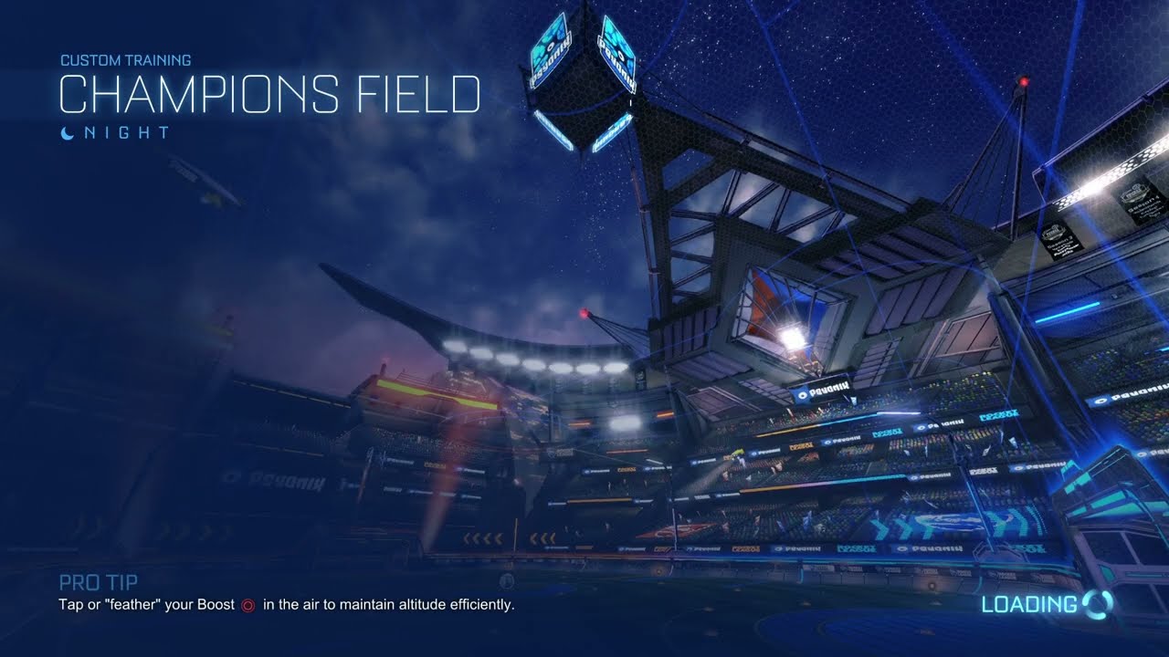 Doing training packs in rocket league the wrong and right way