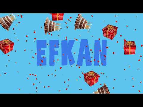 İyi ki doğdun EFKAN - İsme Özel Ankara Havası Doğum Günü Şarkısı (FULL VERSİYON) (REKLAMSIZ)