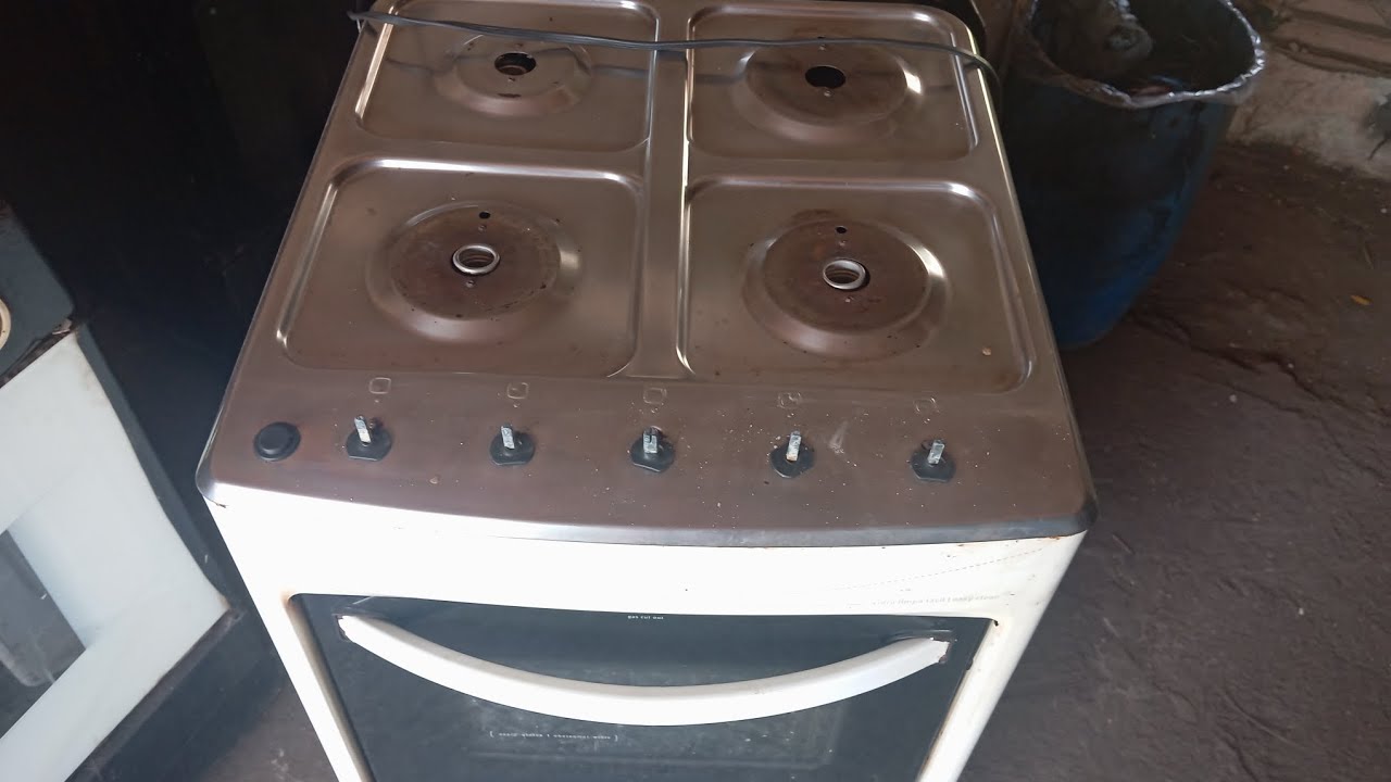 Fogão Eletrolux conserto da câmara de gás e forno