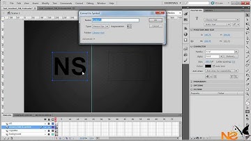 How to create Text Gradient fill Preloader in Flash cs5 Part (1)