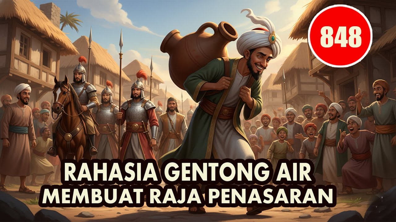 ABU NAWAS DAN RAHASIA GENTONG AIR YANG BIKIN RAJA PENASARAN - HUMOR SUFI