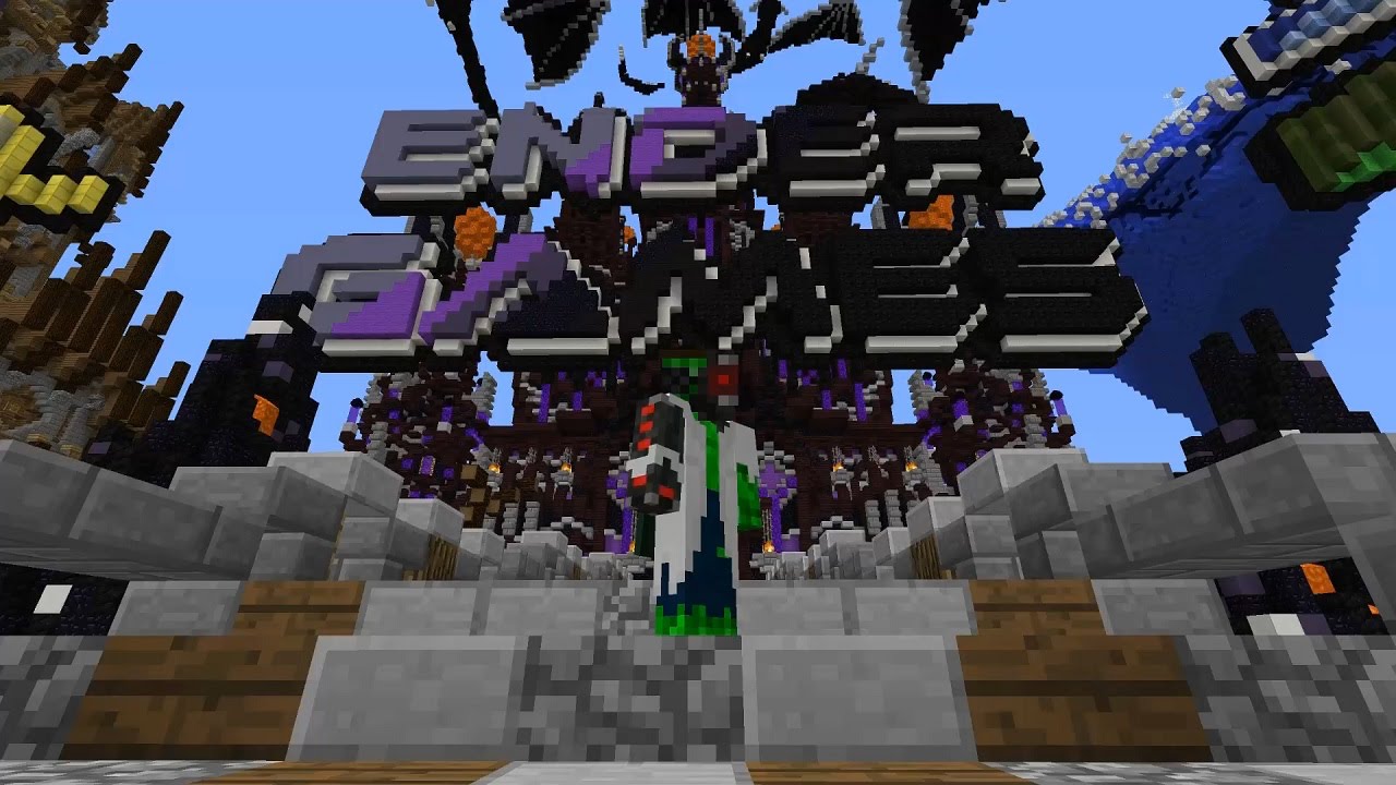 Minecraft Endergames - EPIC fun round! | Docm77