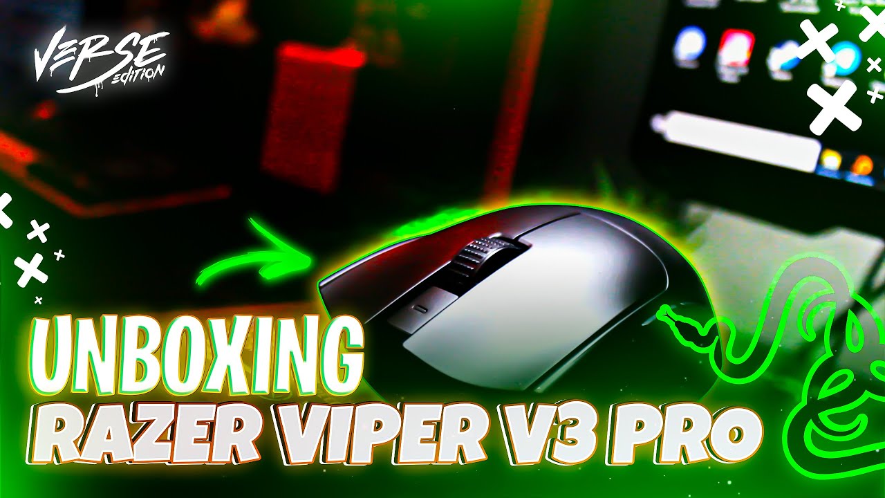 UNBOXING RAZER VIPER V3 PRO - YouTube
