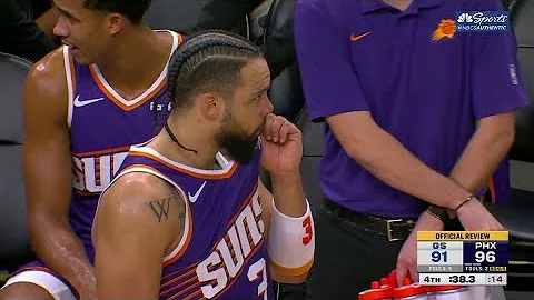 Dillon Brooks earns Flagrant 1 foul after striking Steph Curry in Warriors-Suns | NBCS BA