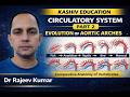 Evolution of Heart & Aortic Arches | Part 2| Circulatory System in Vertebrates | Comparative Anatomy