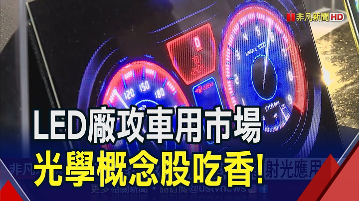 LED产业抢先机！车用安全系统导入"3D雷射光"比眼睛灵敏 应用夯光学概念股业绩吃补｜非凡财经新闻｜20230718 - 天天要闻