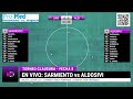 🔴 SARMIENTO vs ALDOSIVI | TORNEO CLAUSURA | EN VIVO