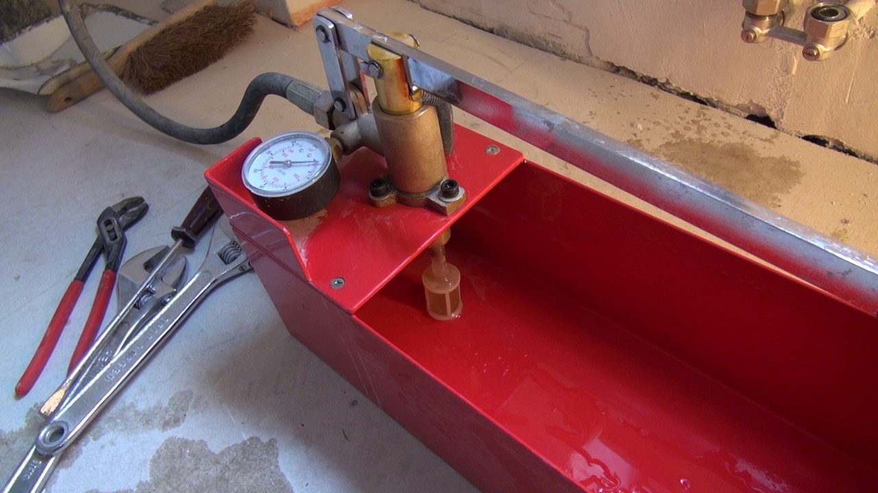 🔵 Drucktest Wasserinstallation: Abdrücken zur Dichtheitsprüfung in der  Praxis 