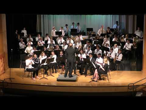 EnCanto and Marches of the Armed Forces, 8th Grade Fall Concert 2019, Holly Ridge Middle School