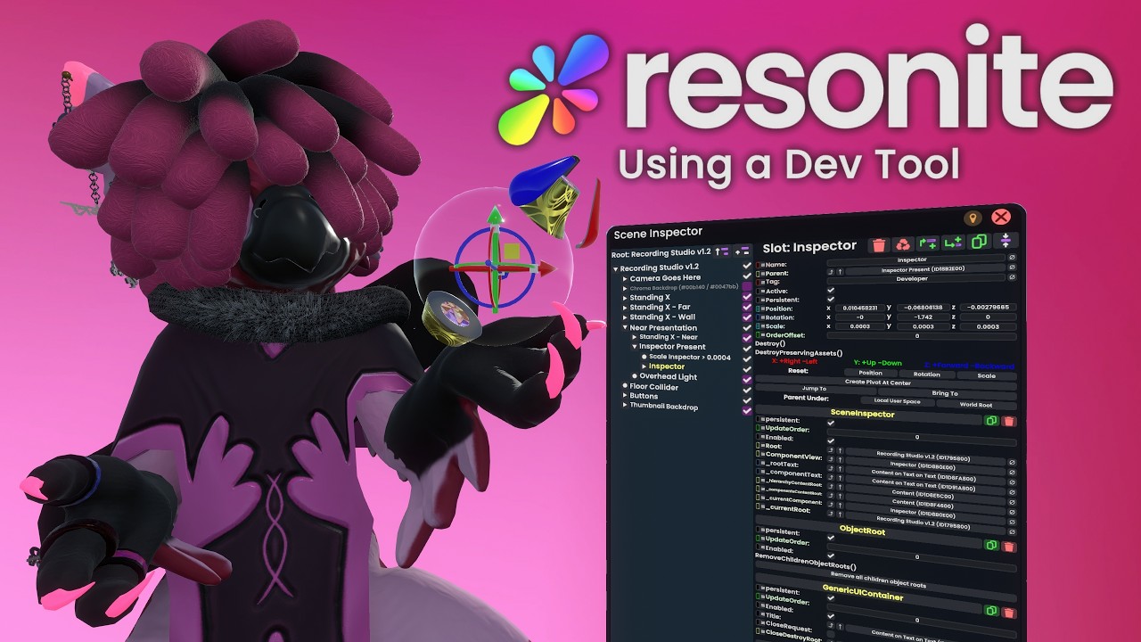 Resonite - Use an Inspector / Dev Tool in 4 Minutes [GUIDE] - YouTube